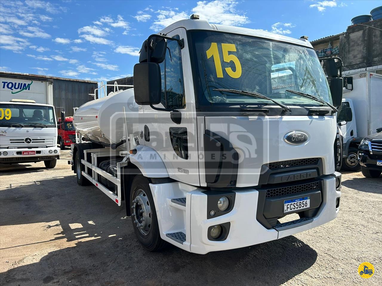 CAMINHAO FORD CARGO 1519 Tanque Pipa Toco 4x2 Barella Caminhões OSASCO SÃO PAULO SP